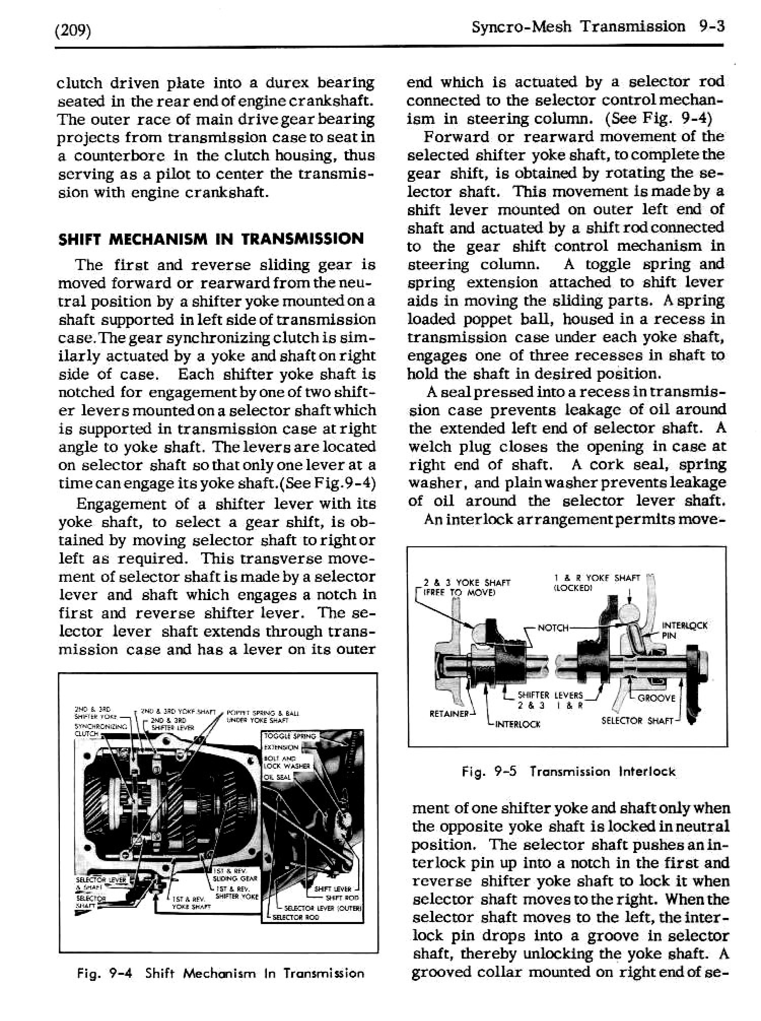 1952 Oldsmobile Shop Manual SM Transmission Page 3 of 14